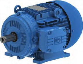 Foot Mount IEC TRU-METRIC™ - Three Phase WEG brand Motors .1836EP3EAL63 63 0.18 KW